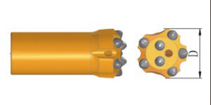 Threaded Button Bits